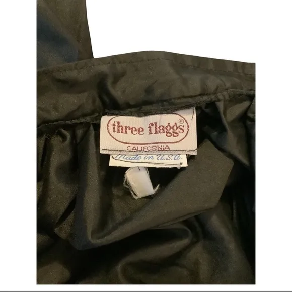 Vtg 3 Flaggs Full Skirt w/ Pockets - Edith Flagg (D)