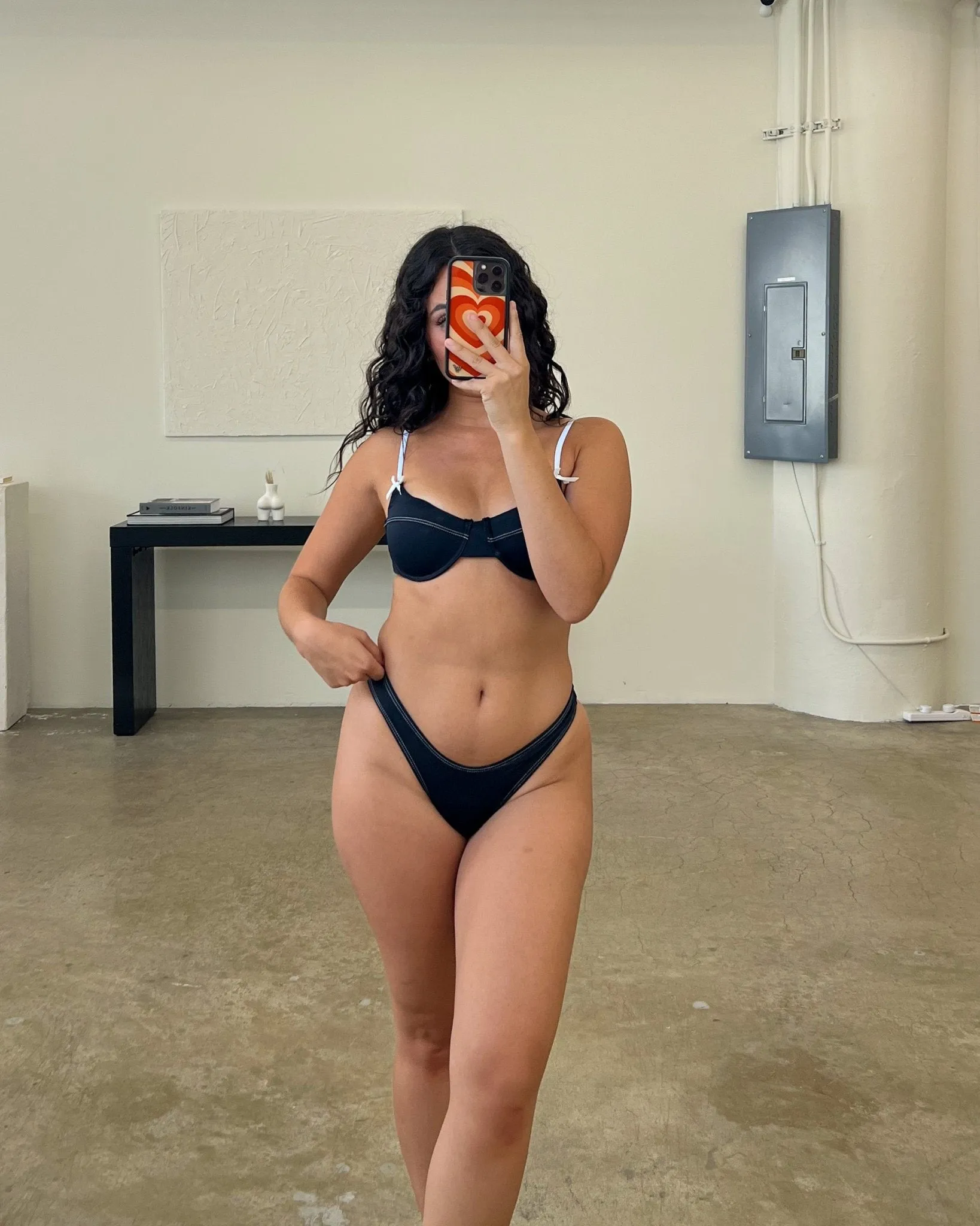 XOXO Black & White Contrast Bikini (FINAL SALE)