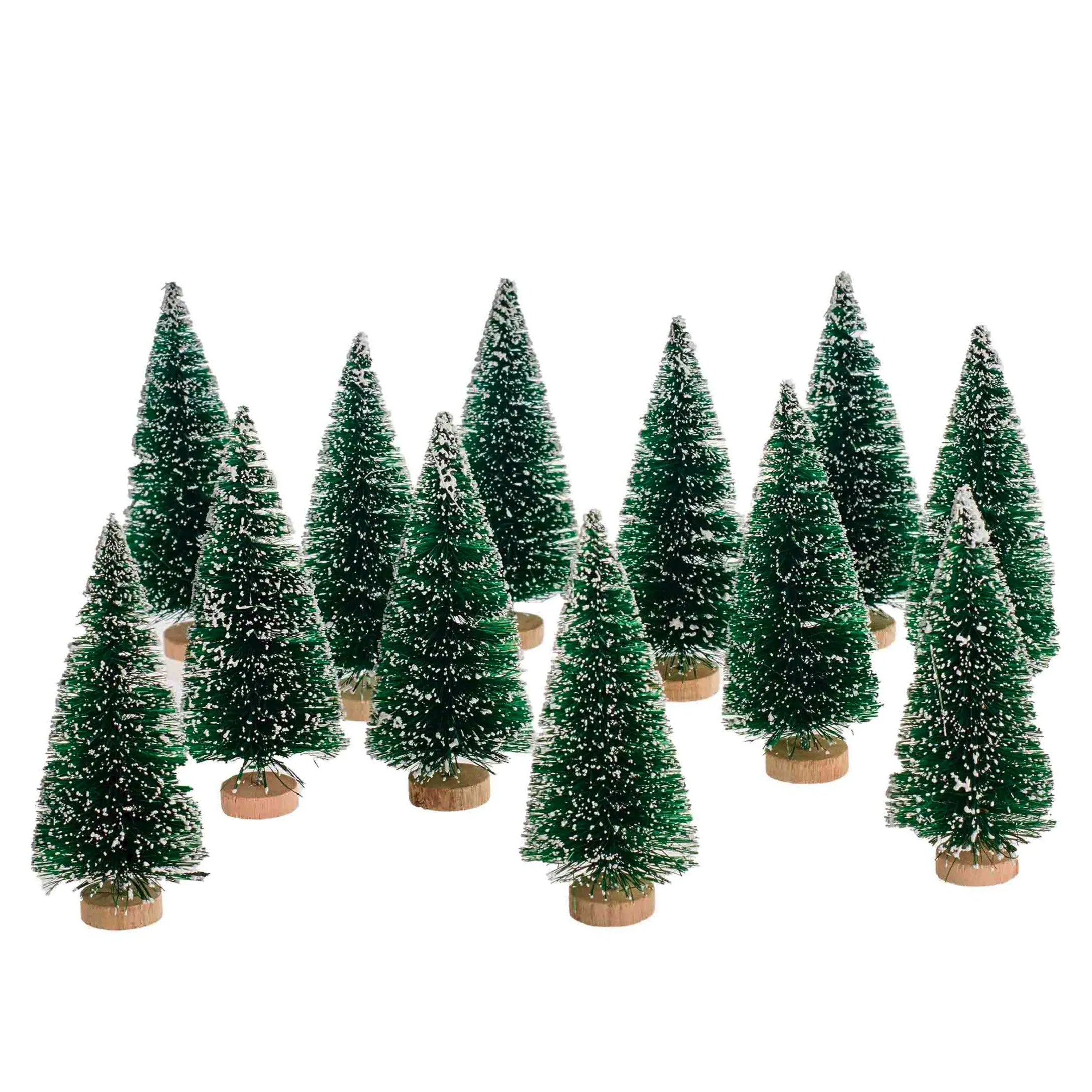 YUKON 4 INCH TREES (set of 12)